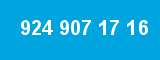 924 907 17 16 924 907 17 16
